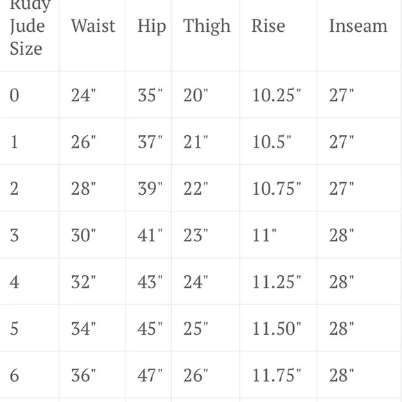 Rudy Jude Adult Utility Jeans - Classic Indigo NWT - Picture 7 of 7